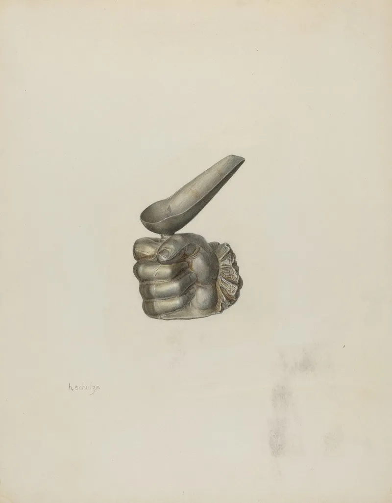 Pipe Stand by Maud Schmid - Canvas Print