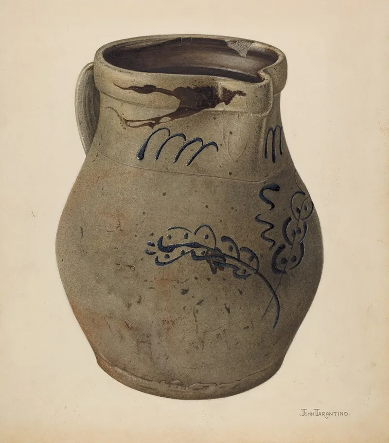 Pitcher 116 by John Tarantino - Canvas Print