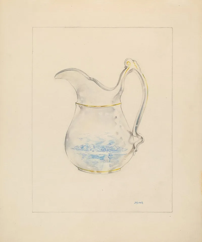 Pitcher 119 by Joseph Sudek - Canvas Print