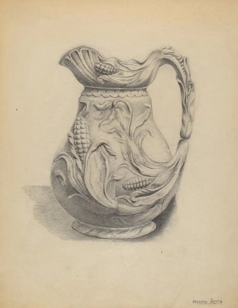 Pitcher 122 by Louis Annino - Canvas Print