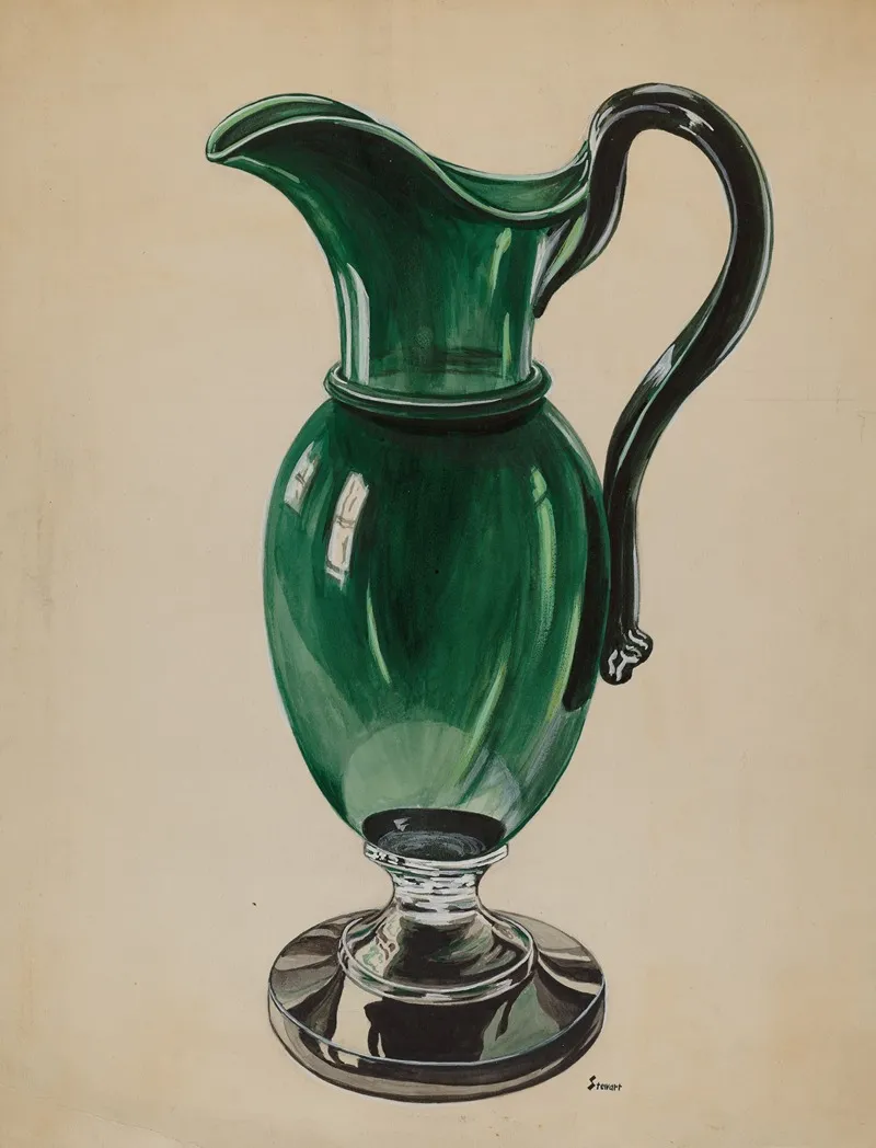 Pitcher 144 by Robert Stewart - Canvas Print