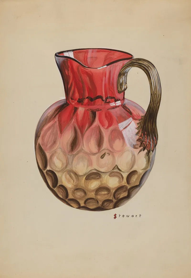 Pitcher 145 by Robert Stewart - Canvas Print