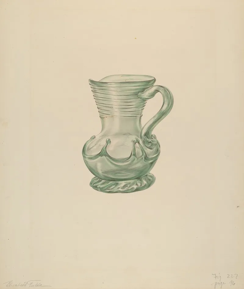Pitcher 33 by Elisabeth Fulda - Canvas Print