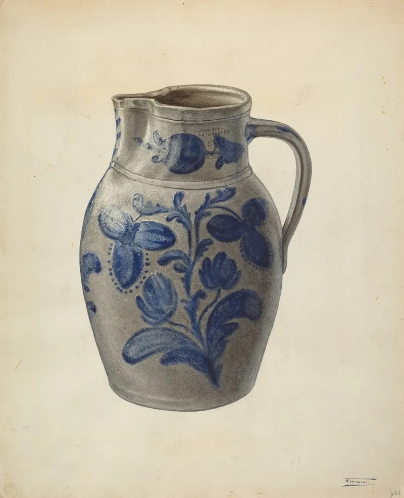 Pitcher 59 by Frank Fumagalli - Canvas Print