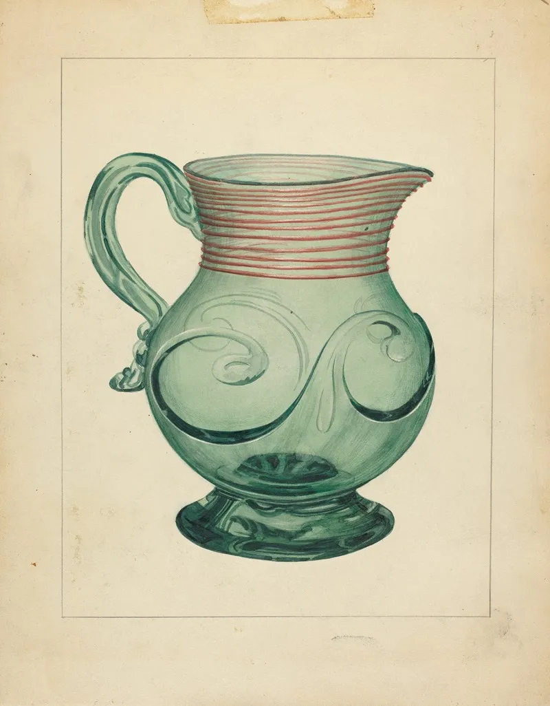 Pitcher 99 by John Fisk - Canvas Print