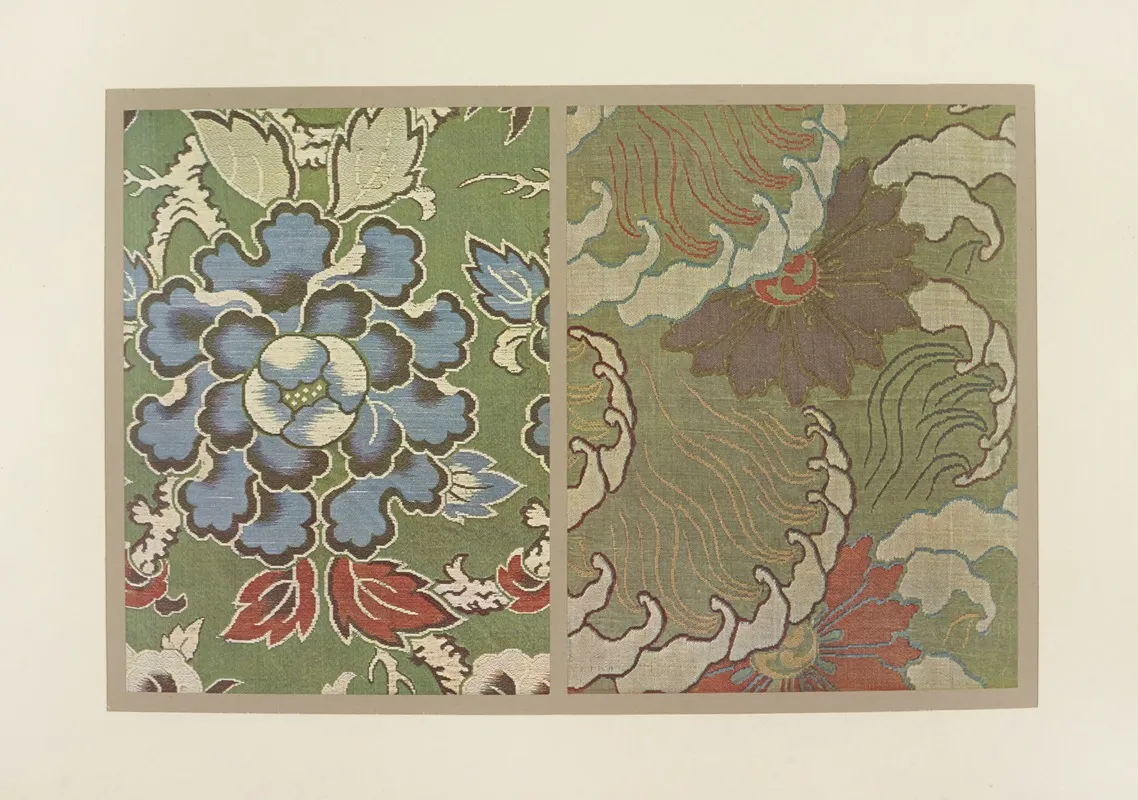 Pivoines Fleurs Stylisees