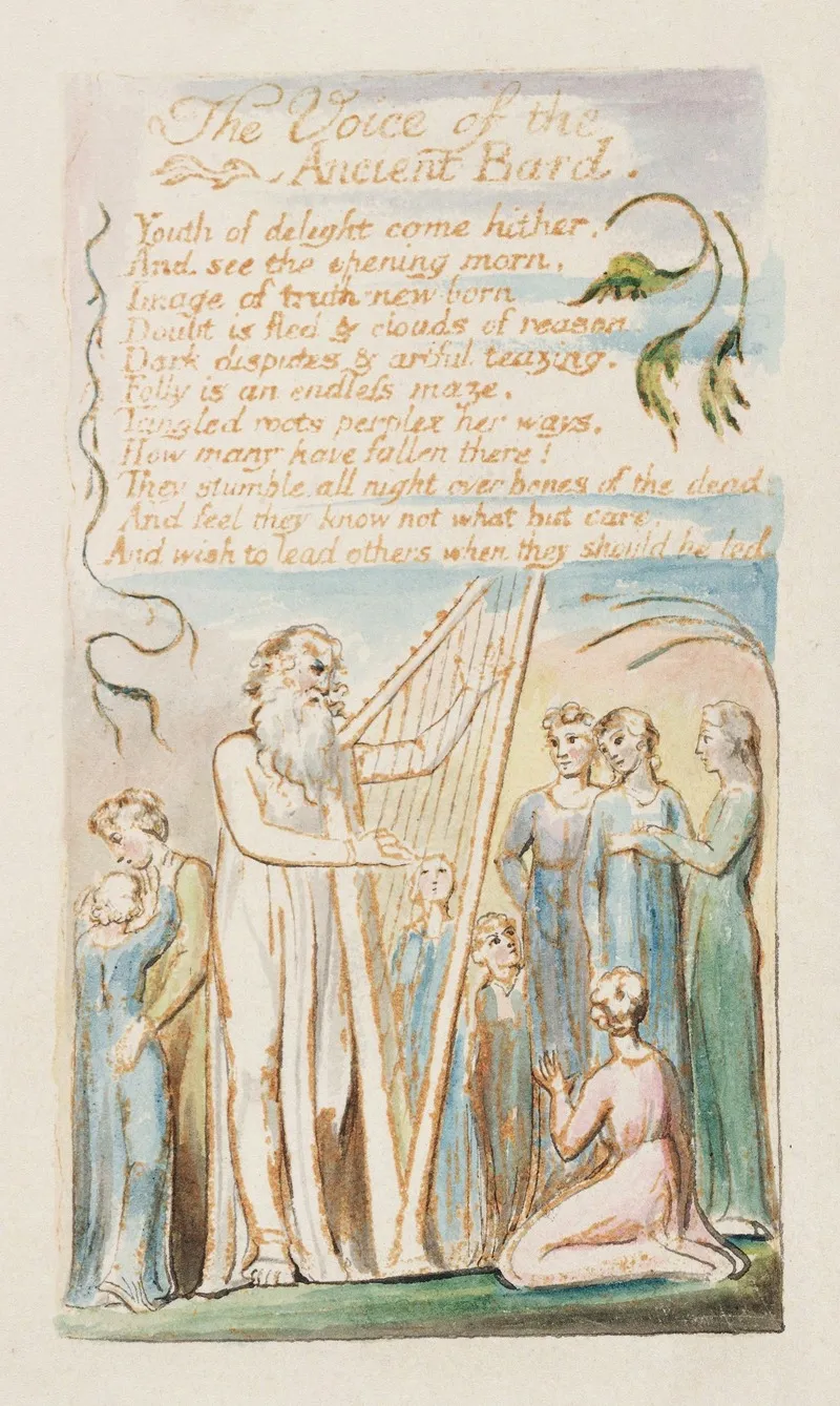 Pl 22 The Voice Of The Ancient Bard