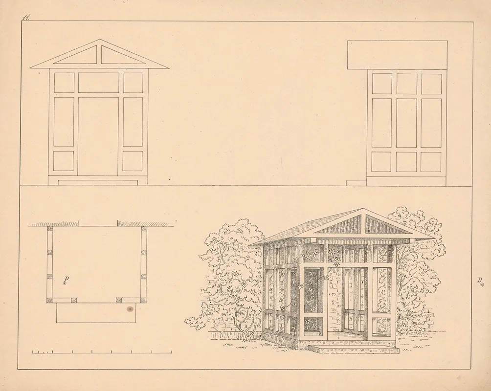 Plan Of The Gazebo