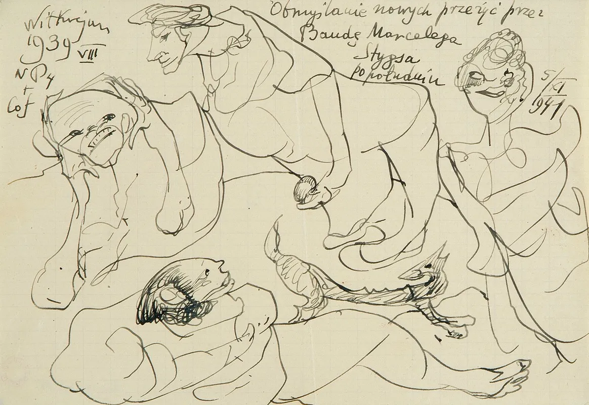 Planning New Experiences by Stanisław Ignacy Witkiewicz - Canvas Print