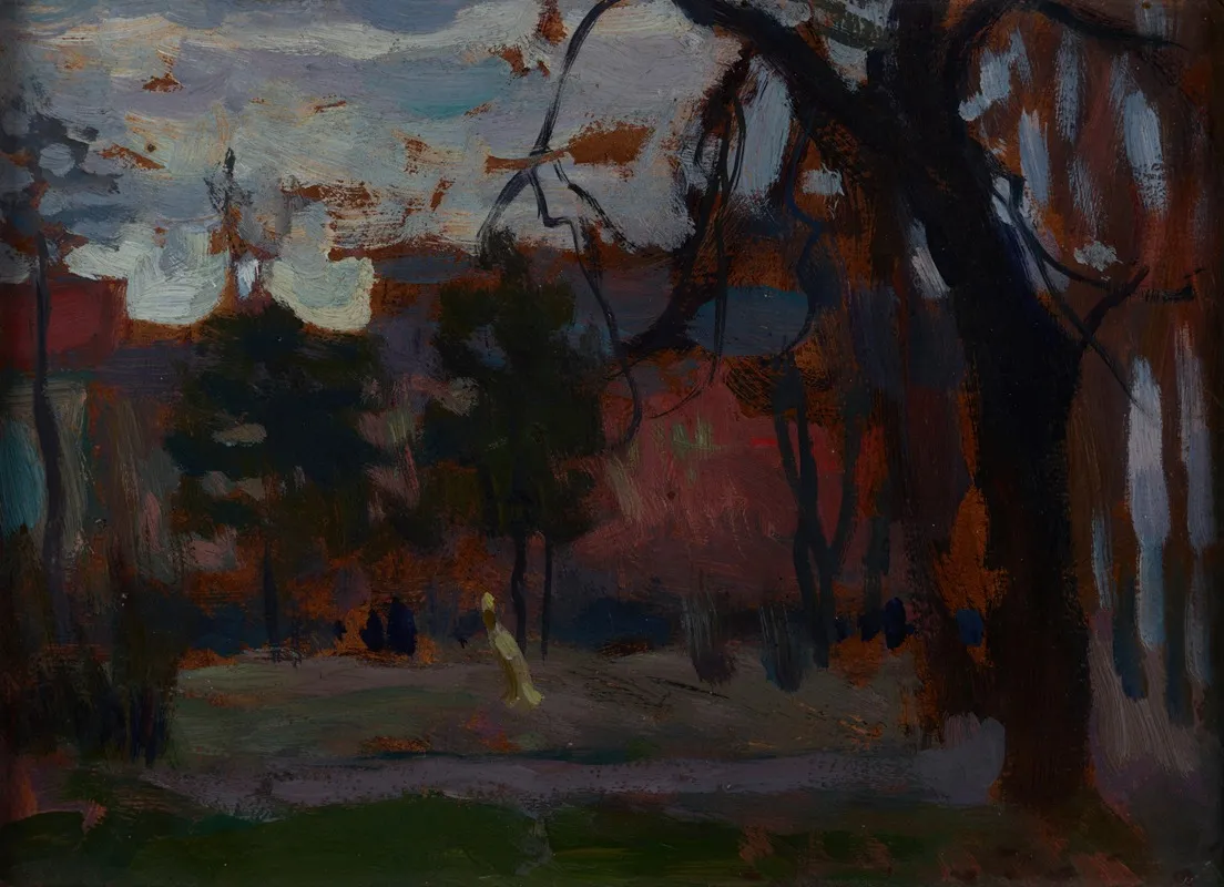 Planty Park In Spring by Jan Stanisławski - Canvas Print