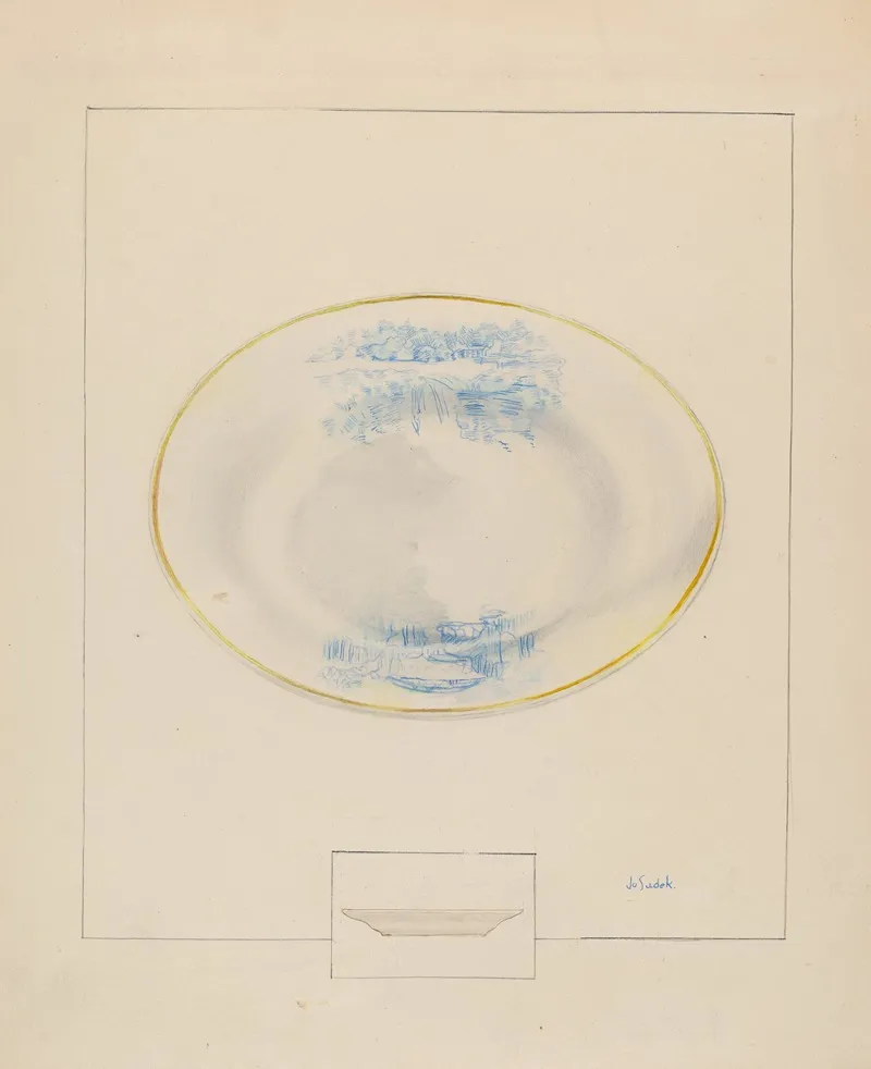 Plate 38 by Joseph Sudek - Canvas Print