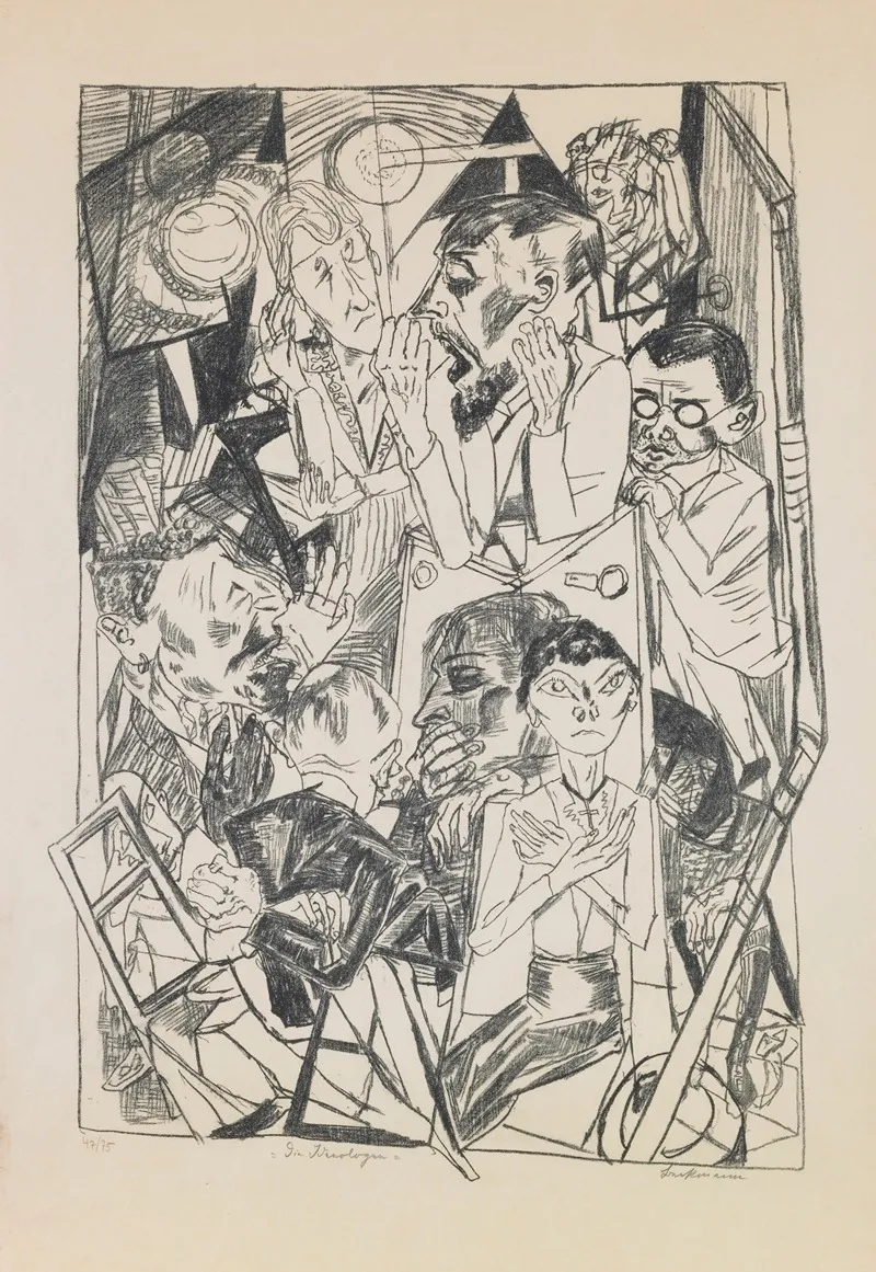 Plate 6 The Ideologists