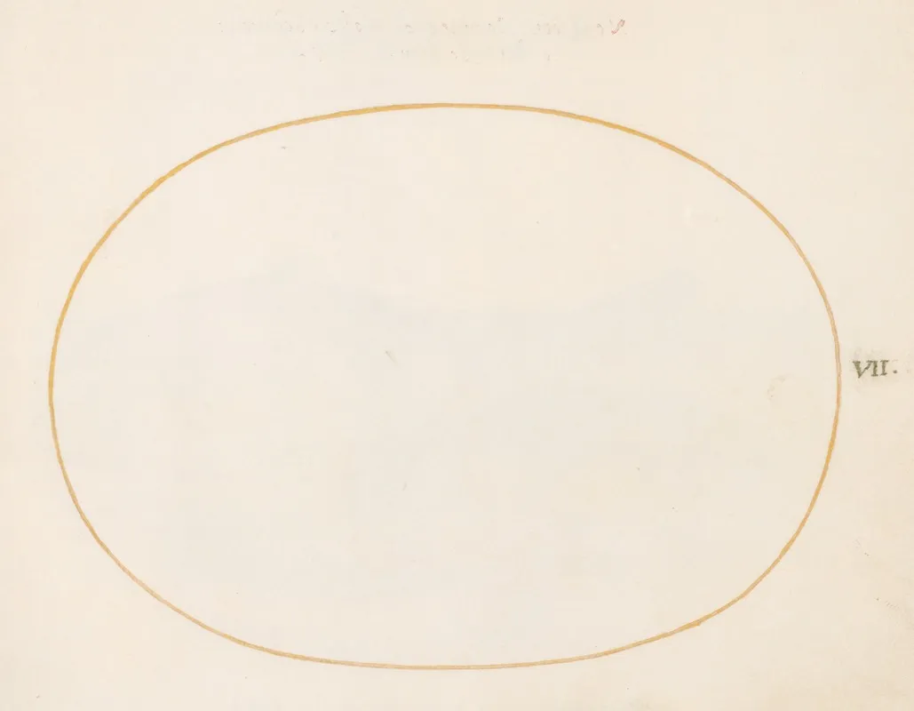 Plate 7 Empty Oval