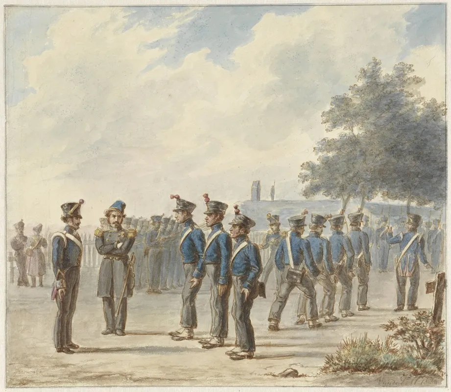 Plattelandsschutterij 1830