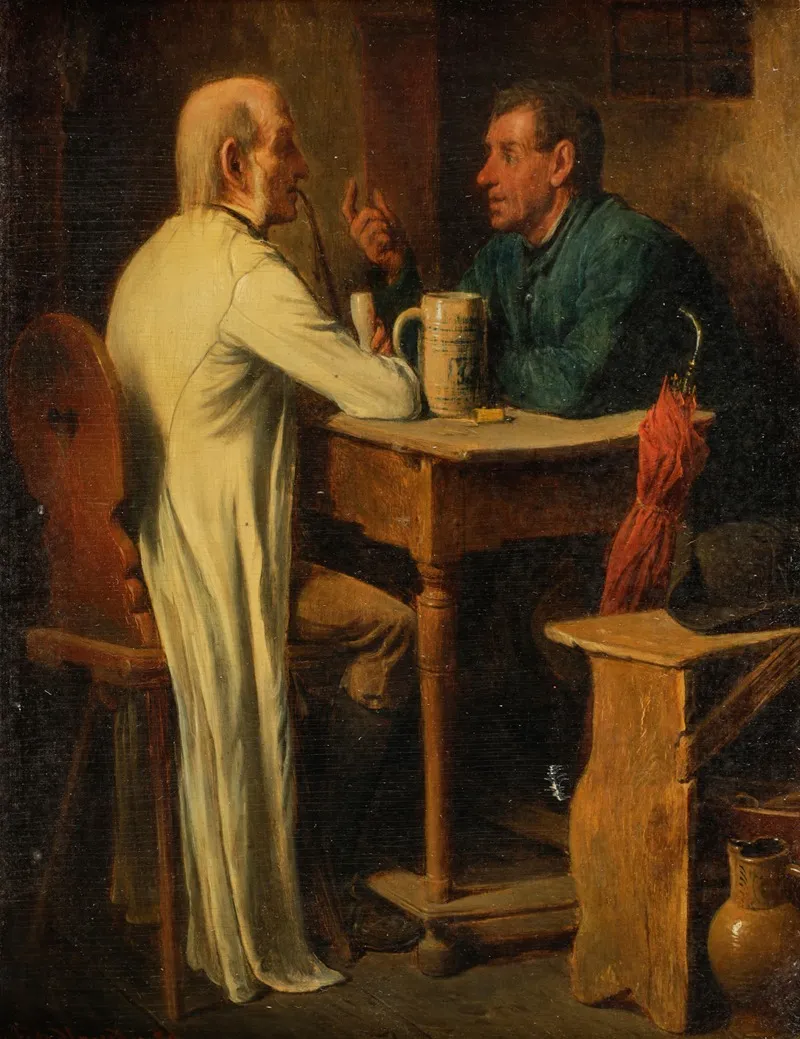 Plausch Im Wirtshaus