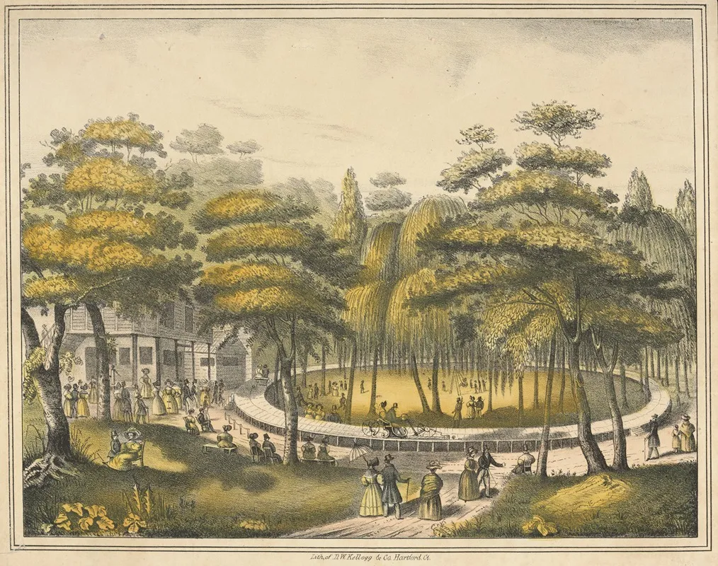 Pleasure Railway At Hoboken