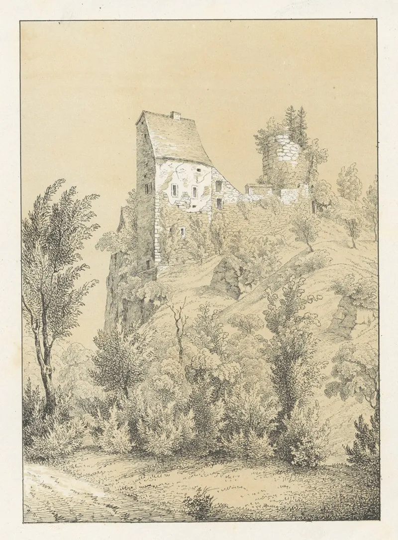 Pleujouse by Johann Friedrich Wagner - Canvas Print