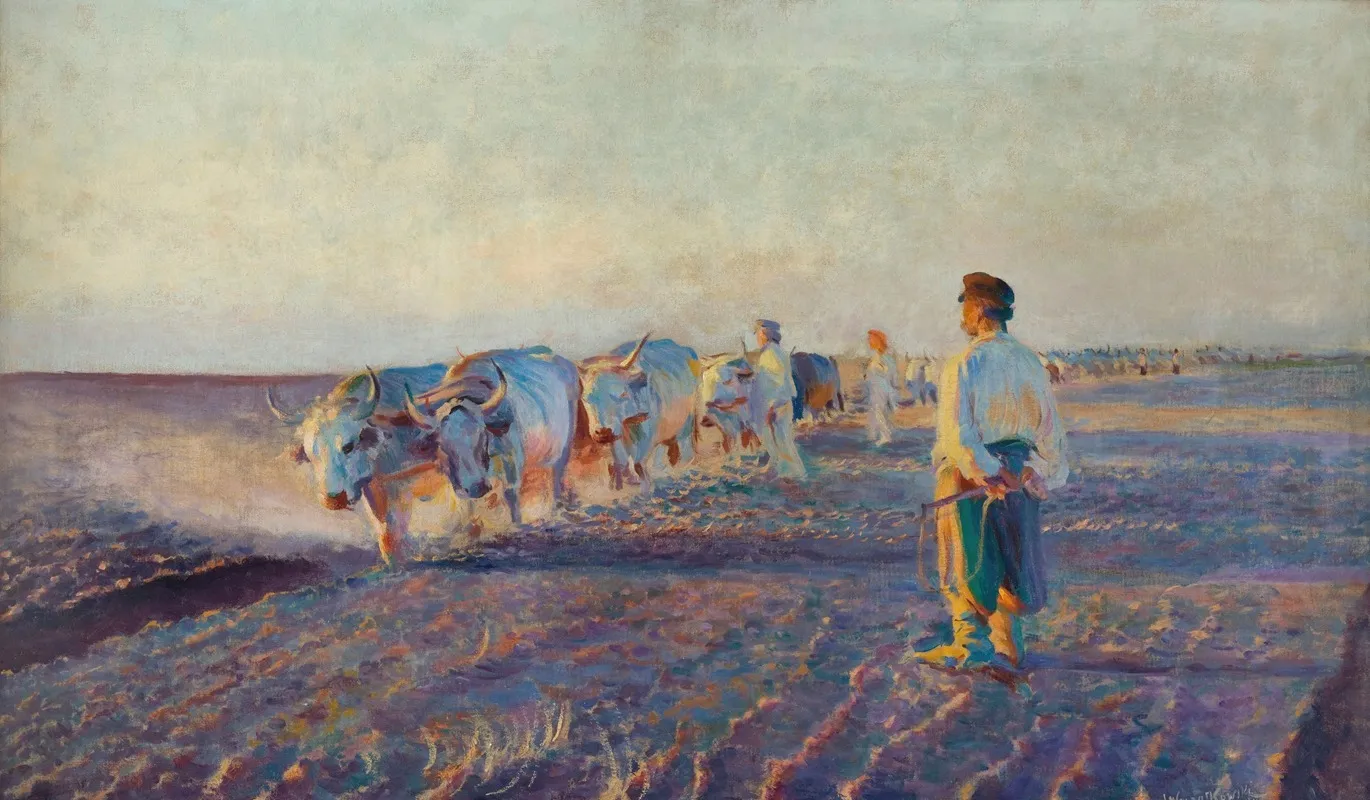 Plowing In The Ukraine