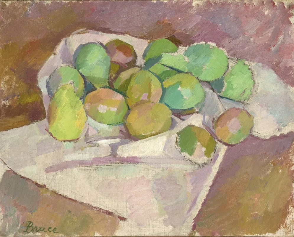 Plums by Patrick Henry Bruce - Canvas Print