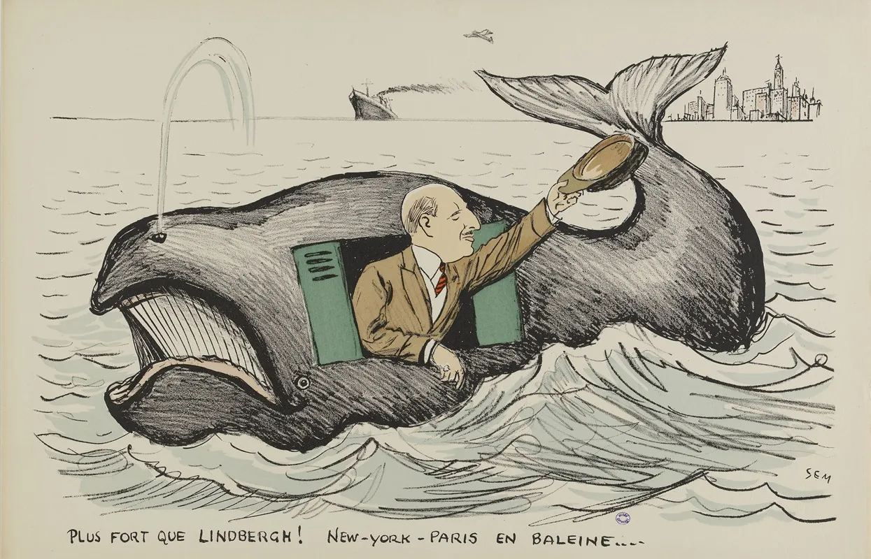 Plus Fort Que Lindbergh New York Paris En Baleine
