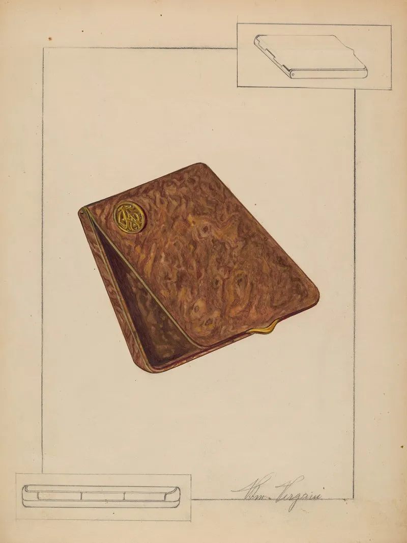 Pocket Case by William Vergani - Canvas Print