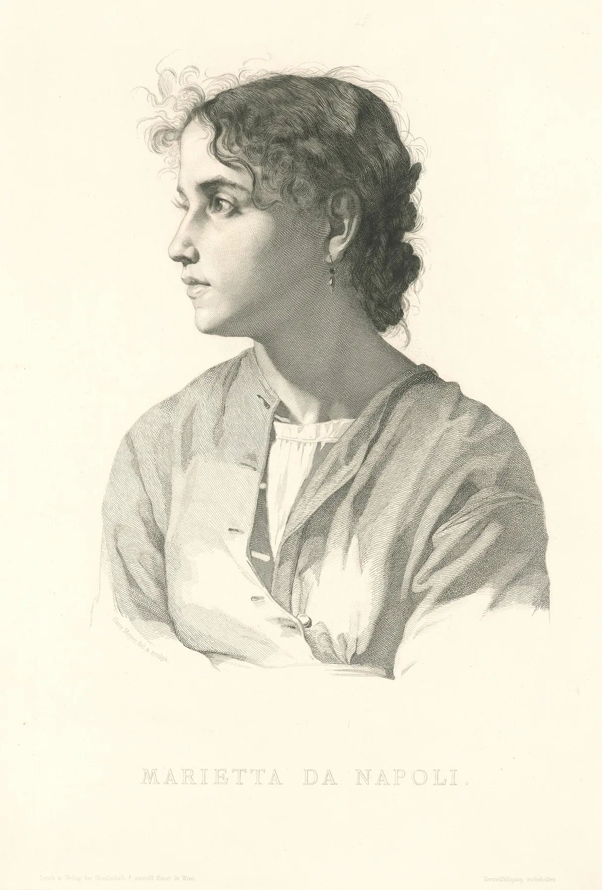 Podobizen Marietty Da Napoli