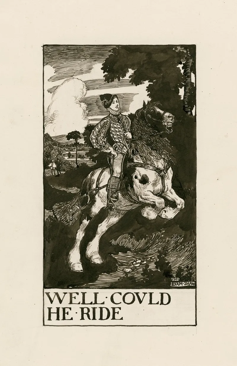 Poems Well Could He Ride