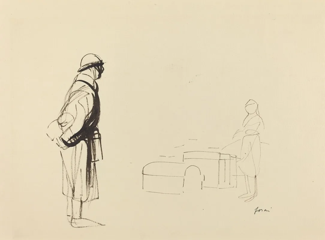 Poilu And Nurse