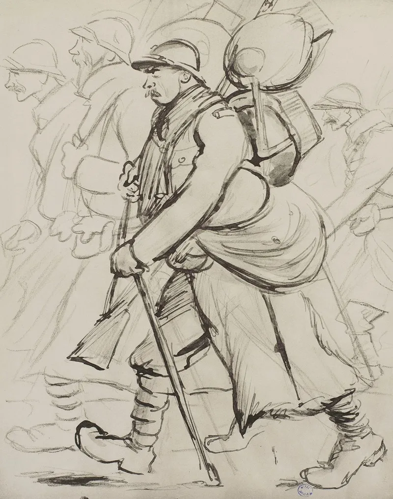 Poilu De Profil
