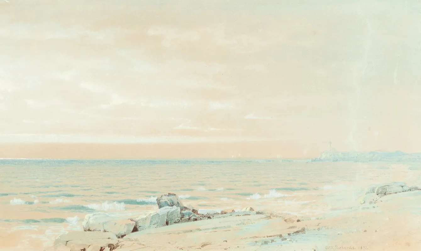 Point Judith 2 by William Trost Richards - Canvas Print