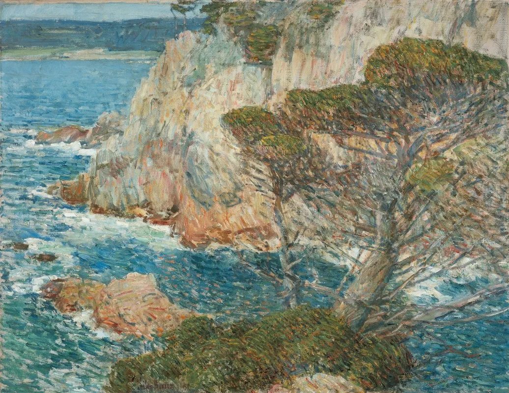 Point Lobos by Childe Hassam - Canvas Print