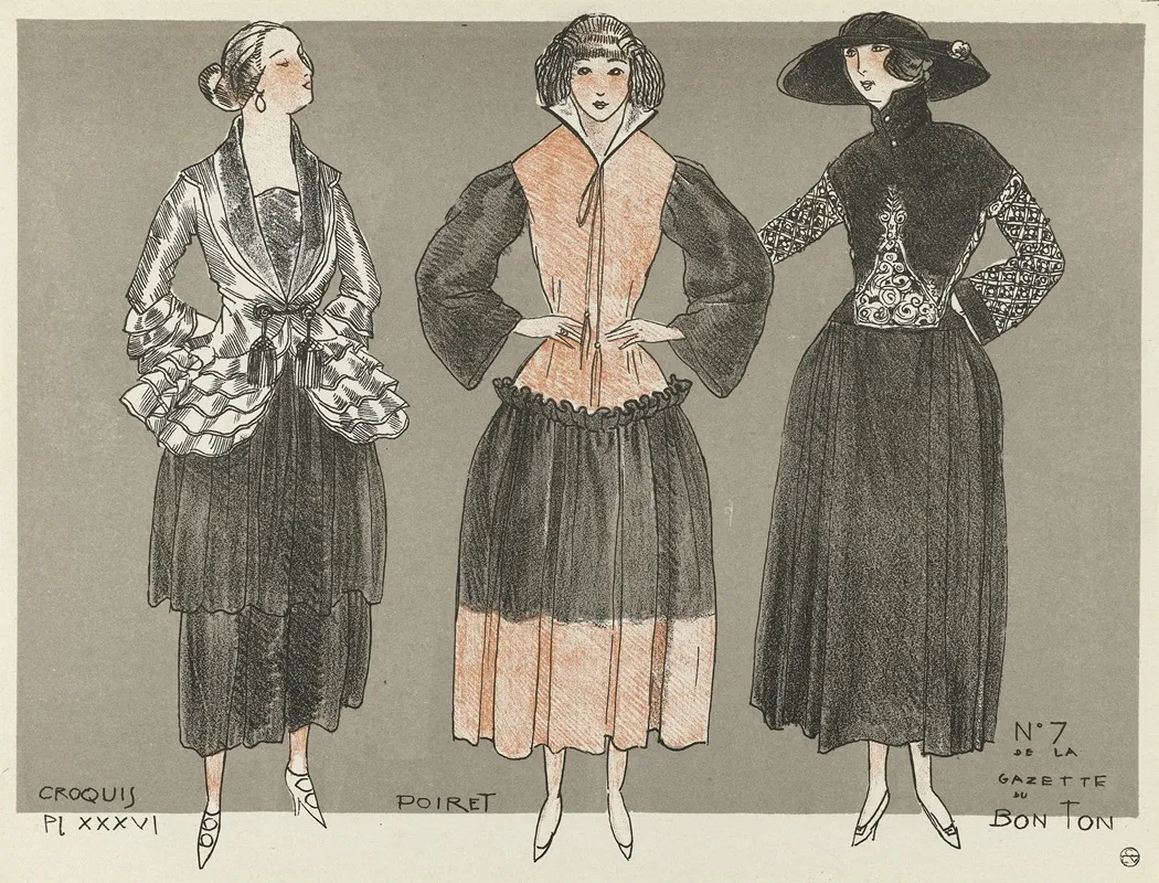 Poiret by Fernand Siméon - Canvas Print