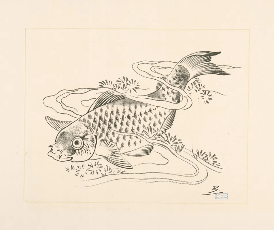 Poisson Dans Une Vague