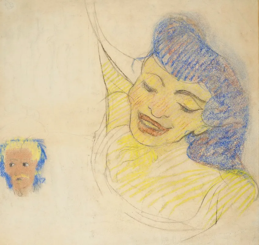 Pola La Folle by Édouard Vuillard - Canvas Print