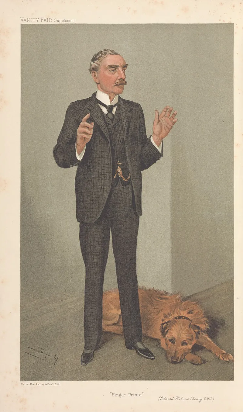 Policemen Fingerprints Edward Richard Henry October 5 1905