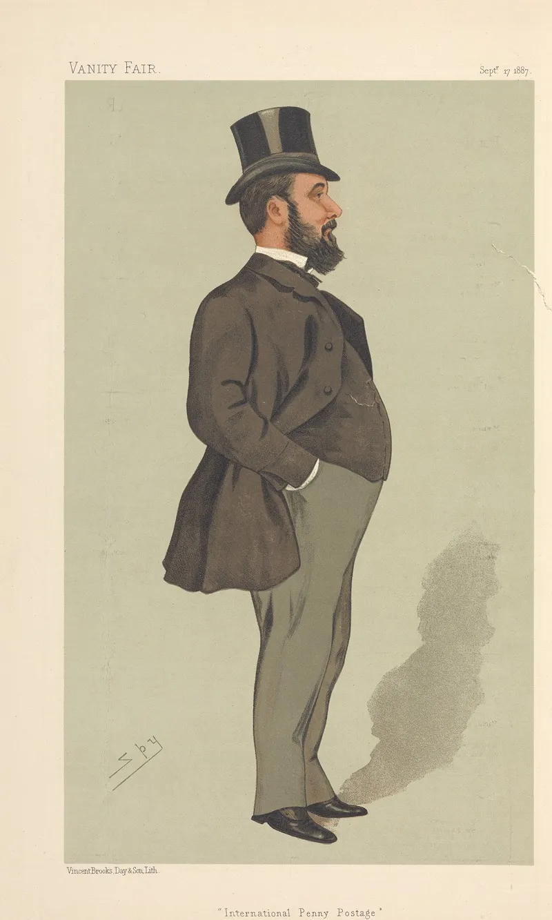 Politicians A Liberal Imperialist The Rt Hon Sir Edward Grey February 5 1903 by Leslie Matthew Ward - Canvas Print