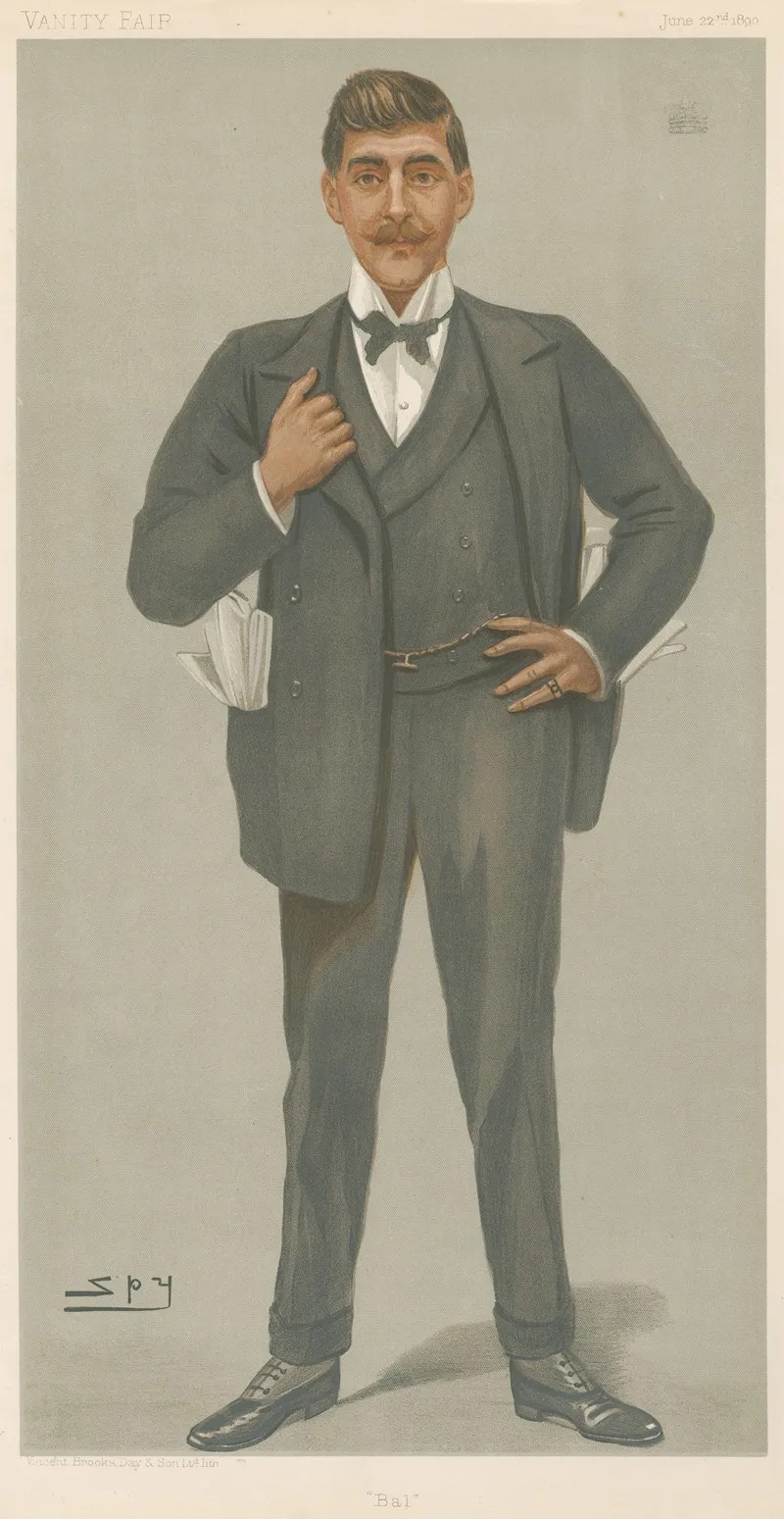 Politicians Bal Lord Balcarres June 22 1890