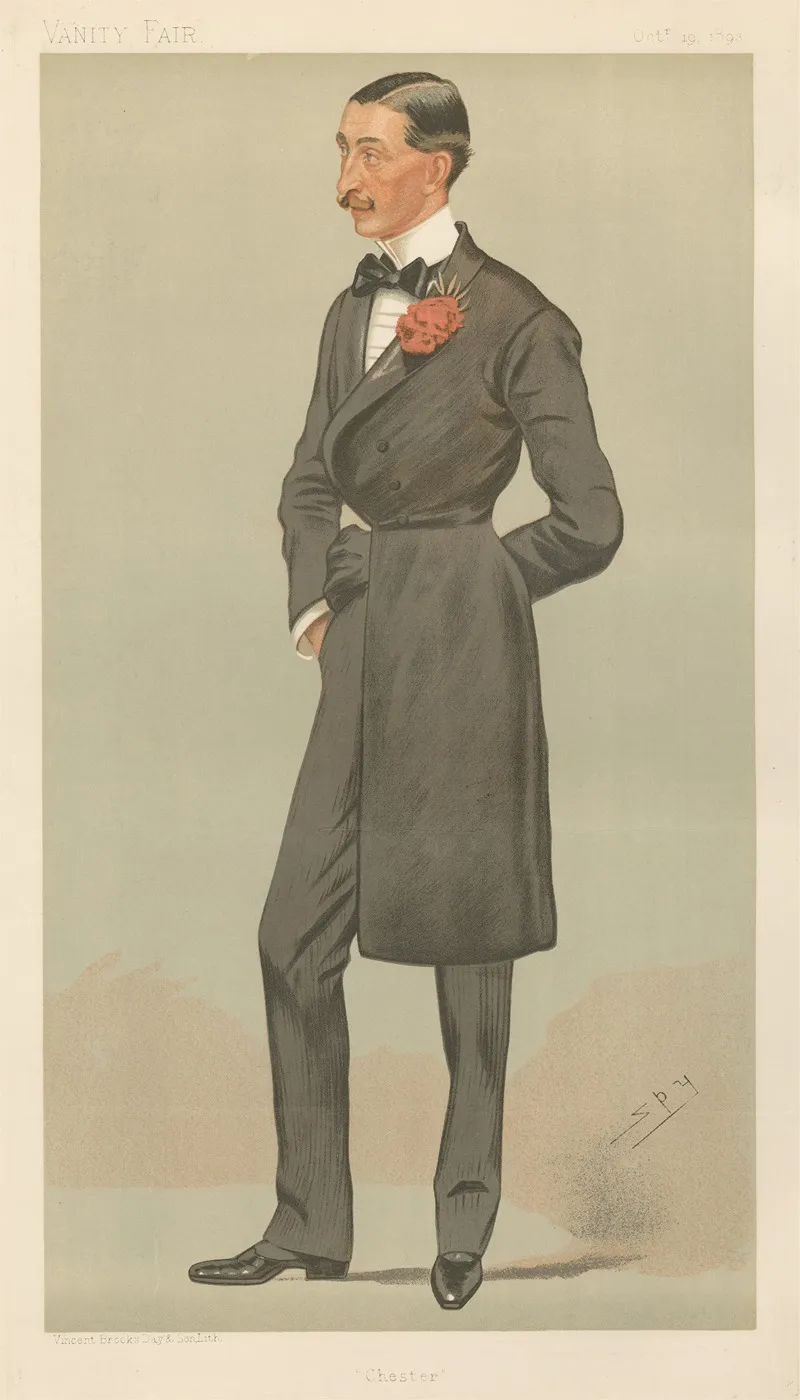 Politicians Chester Mr Robert Armstrong Yerburgh 19 October 1893 by Leslie Matthew Ward - Canvas Print