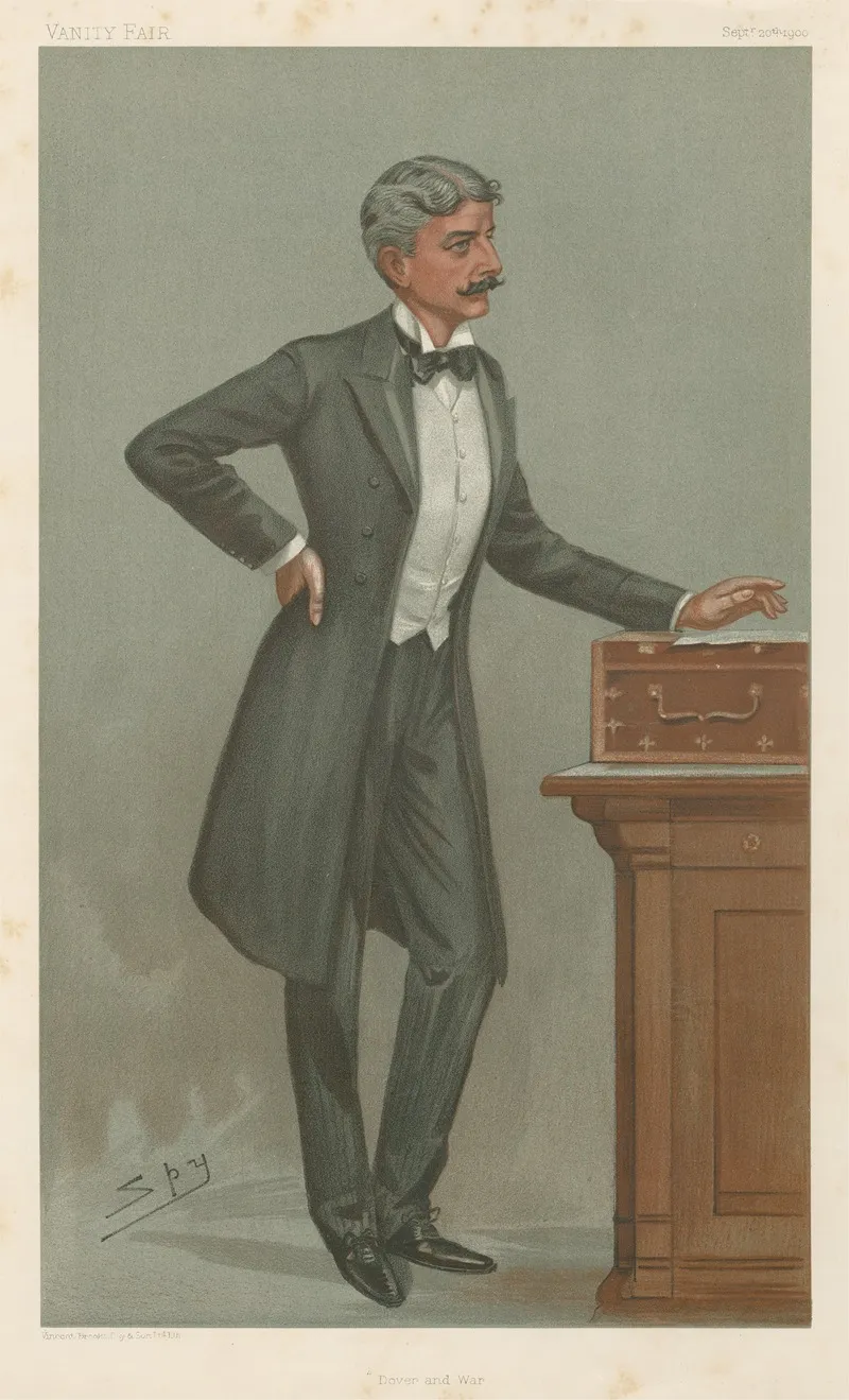 Politicians Dover And War Mr George Wyndham 20 September 1900