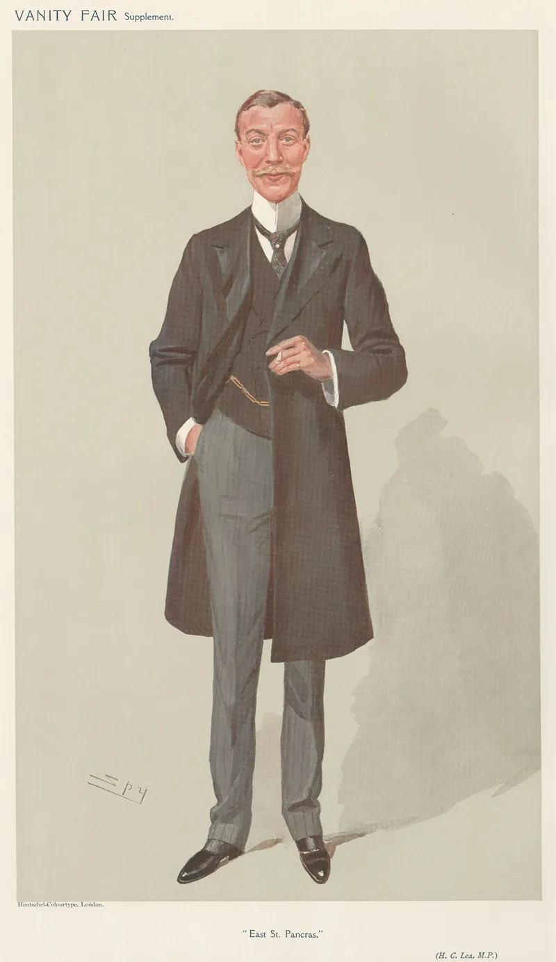 Politicians East St Pancras Mr Hugh Cecil 23 October 1907 by Leslie Matthew Ward - Canvas Print