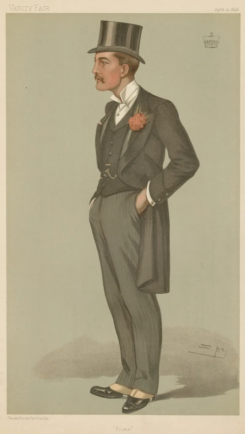 Politicians Frome The Marquis Of Bath April 23 1896 by Leslie Matthew Ward - Canvas Print