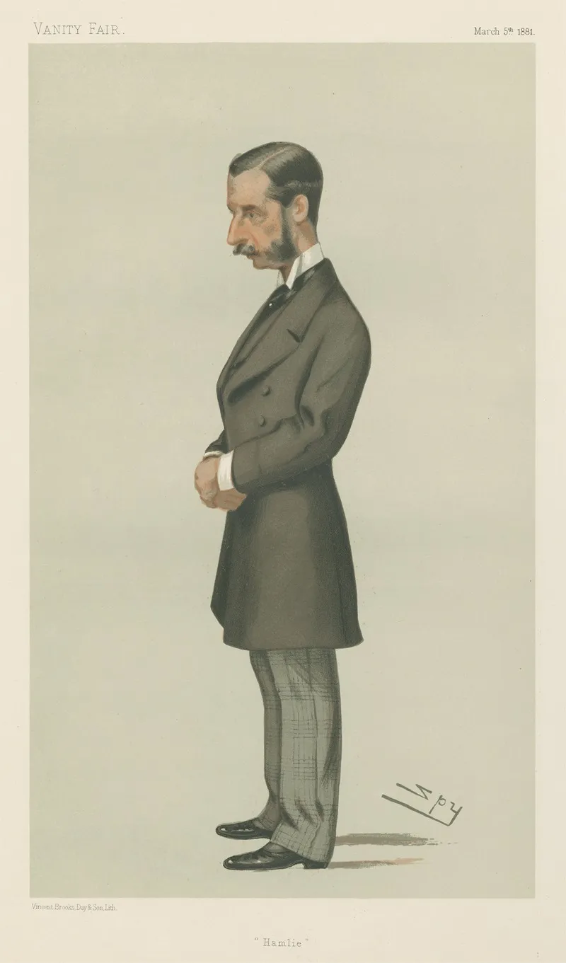 Politicians Hamlie The Marquis Of Hamilton March 5 1881