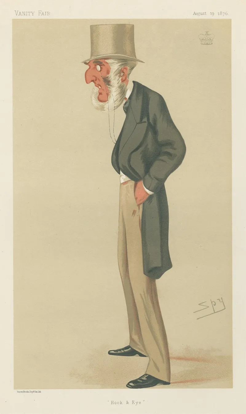 Politicians Hook And Eye Lord Vivian 19 August 1876