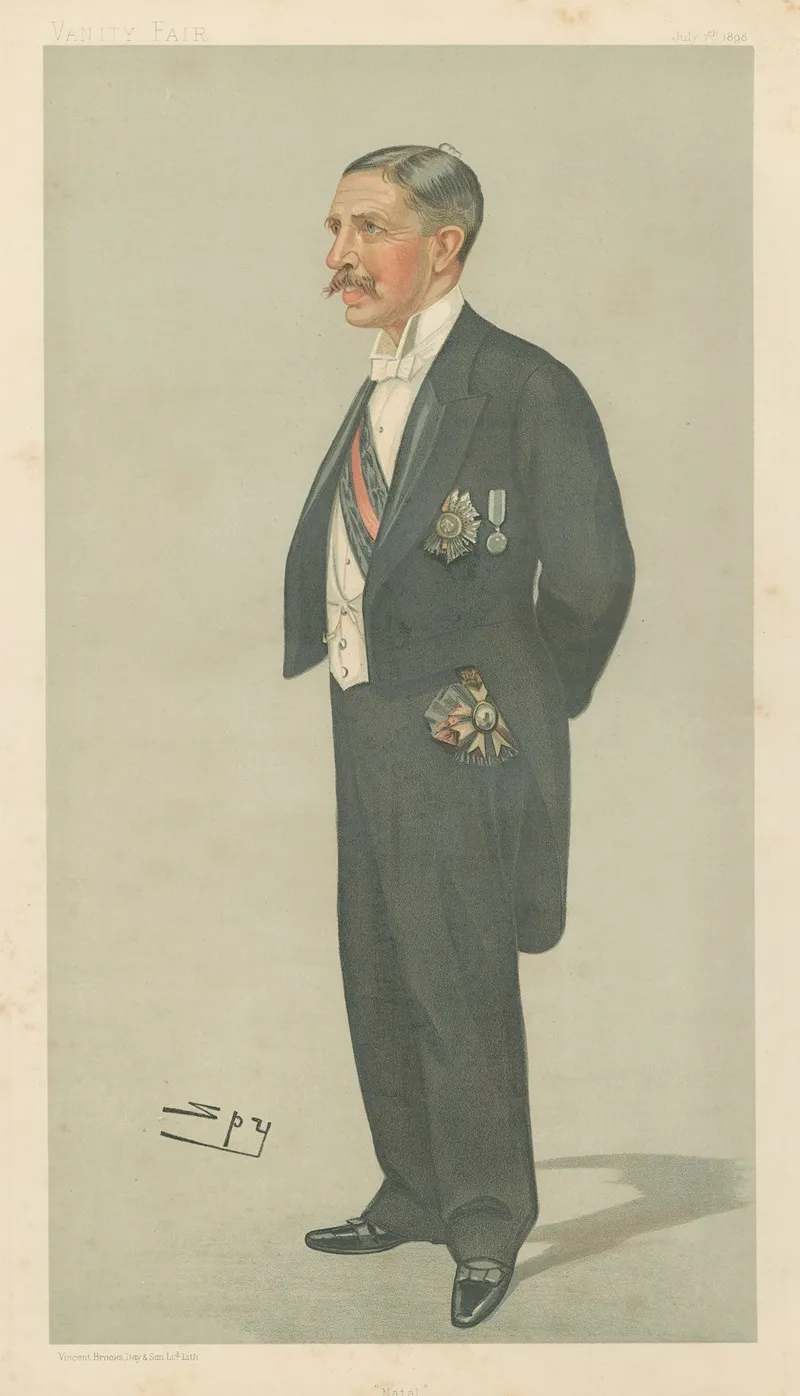 Politicians Natal The Hon Sir Walter Francis Hely Hutchinson July 7 1898
