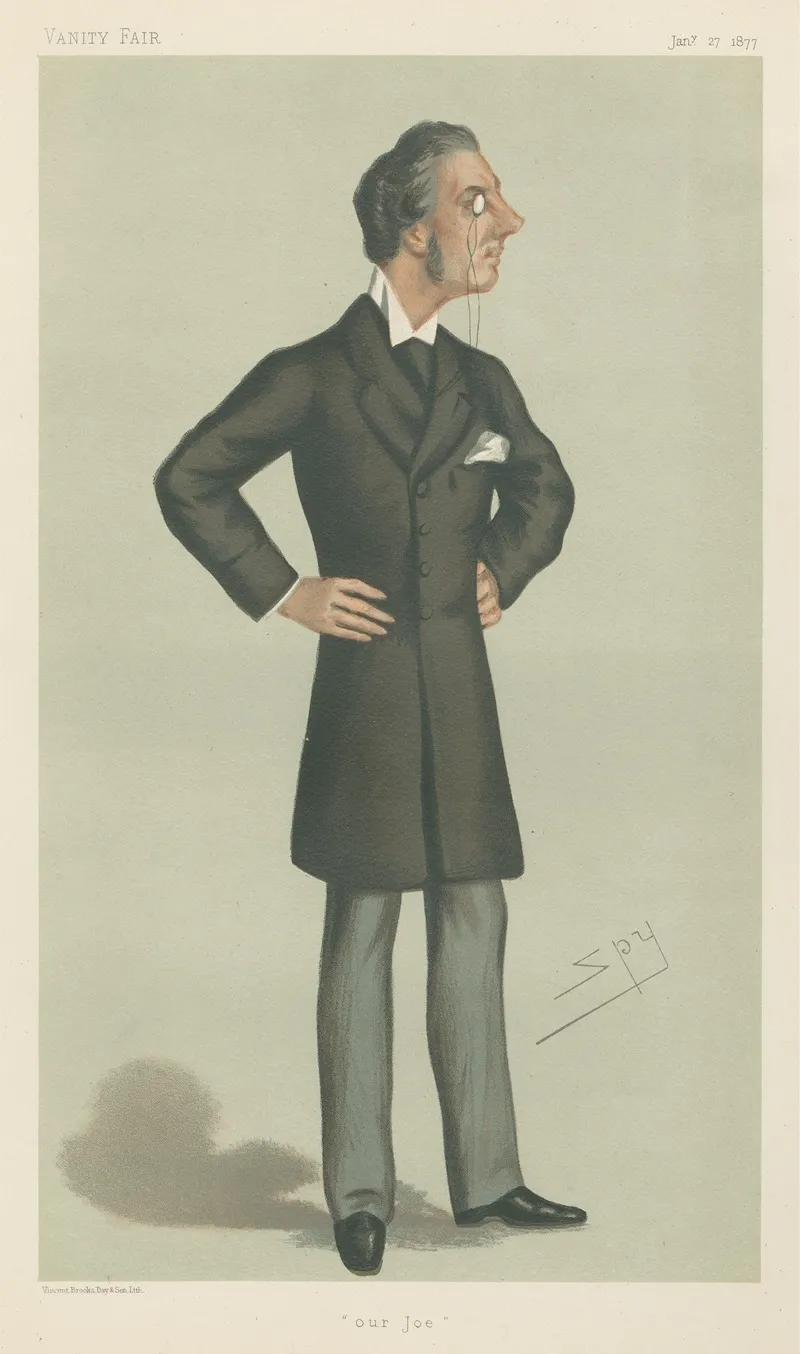 Politicians Our Joe Mr Joseph Chamberlain January 27 1877