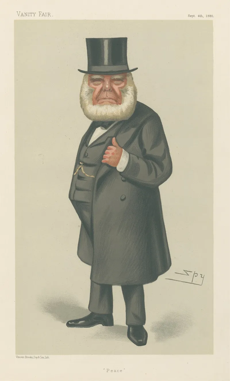 Politicians Peace Mr Henry Richard 4 September 1880