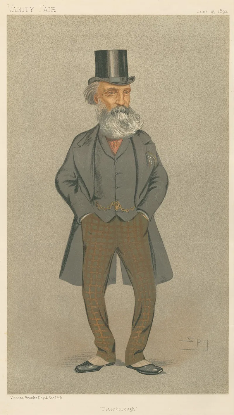 Politicians Peterborough Mr Alpheus Cleophas Morton 15 June 1873