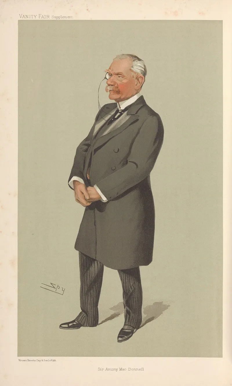 Politicians Sir Antony Macdonnell 3 August 1905