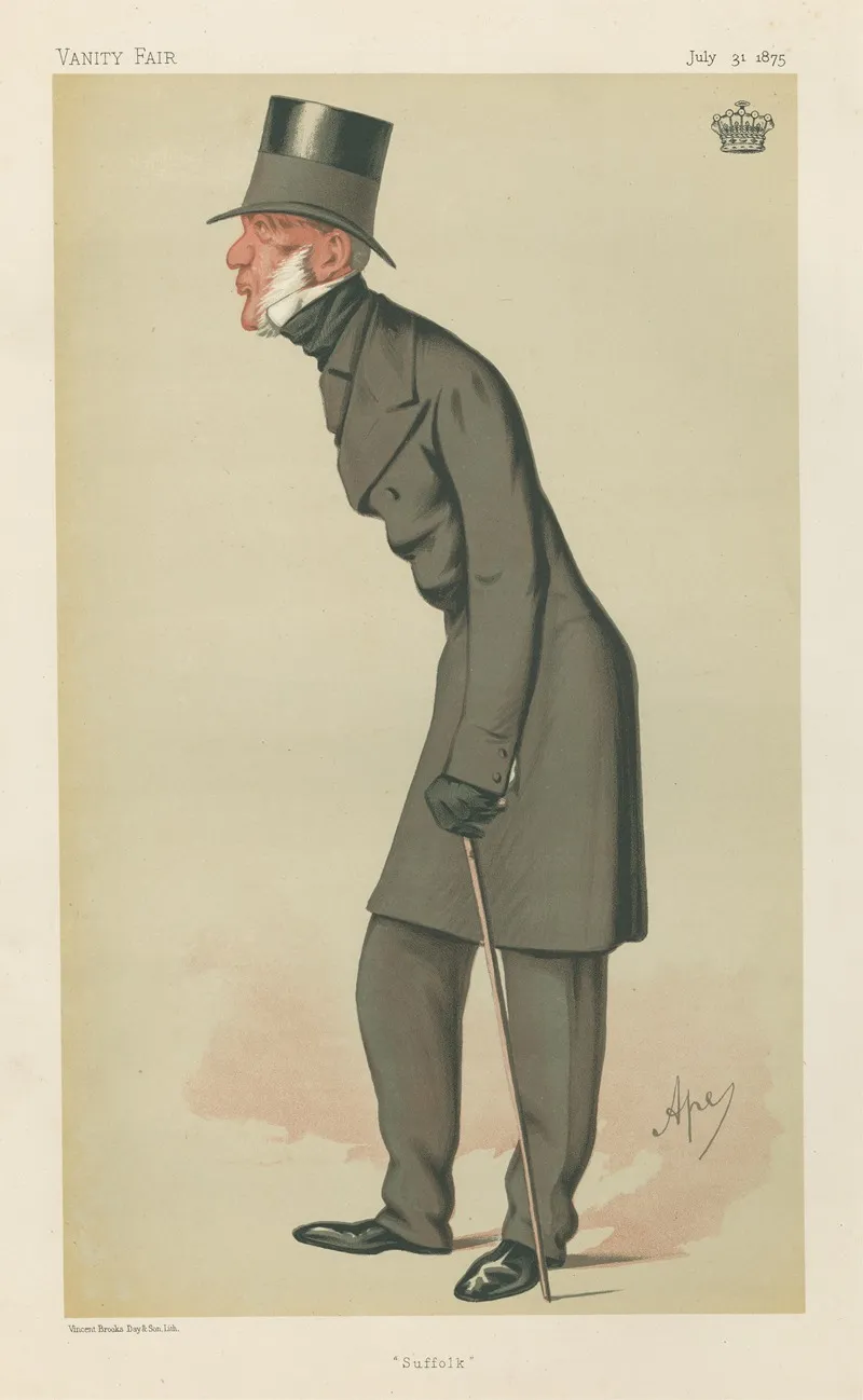 Politicians Suffolk The Earl Of Stradbroke 31 July 1875 by Carlo Pellegrini - Canvas Print