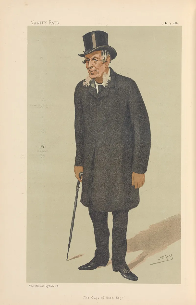 Politicians The Cape Of Good Hope Sir Henry Barkly July 9 1887 by Leslie Matthew Ward - Canvas Print